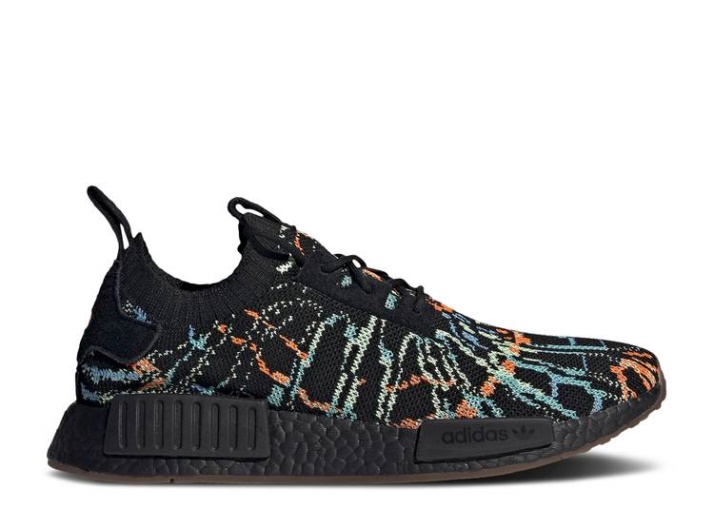 Adidas Nmd R1 Primeknit - Negro Glitch