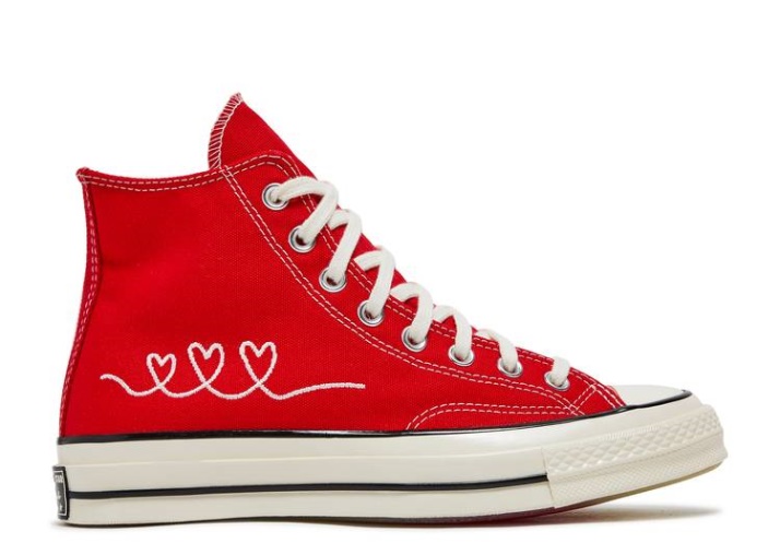 Converse Chuck 70 High - Valentines Day University Rojo/egret/negro