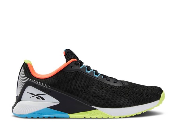 Reebok Nano X1 - Negro Naranja Agua