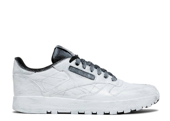 Reebok Maison Margiela X Classic Cuero Tabi - Técnica Bianchetto