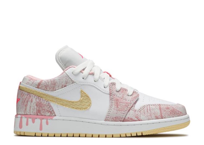 Air Jordan 1 Low Gs - Helado De Fresa