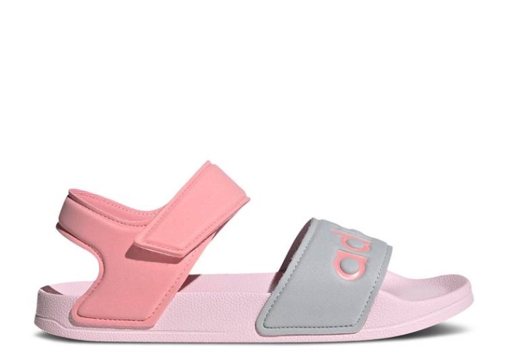 Adidas Adilette Sandalias J - Rosa Claro