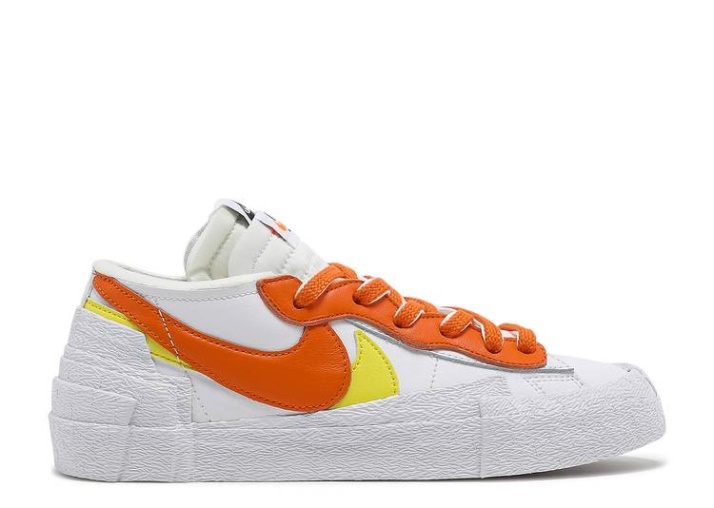 Nike Sacai X Blazer Low - Naranja Magma