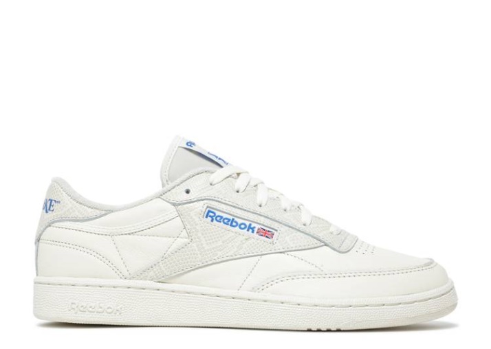Reebok Wake Ny X Club C 85 - Piel De Serpiente Blanca