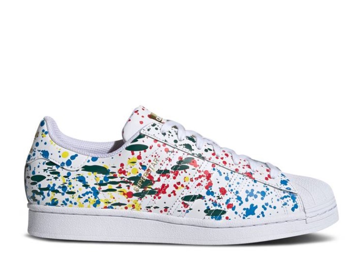 Adidas Superstar - Salpicaduras, Salpicaduras Y Goteos
