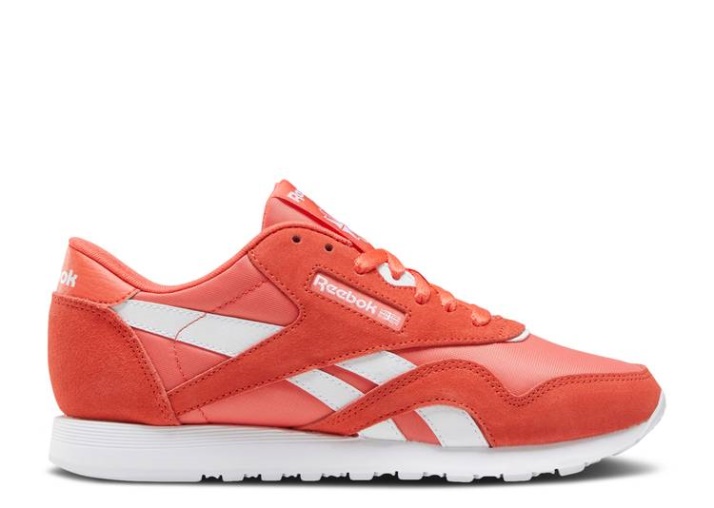 Reebok Wmns Classic Nylon - Semi Naranja Llamarada