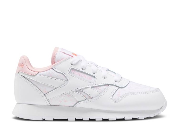 Reebok Classic Leather J - Día De San Valentín Blanco/rosa Brillo/coral