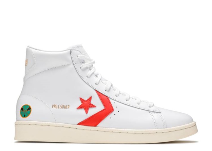 Converse Pro Cuero Alto - Roswell Rayguns Blanco/blanco/naranja