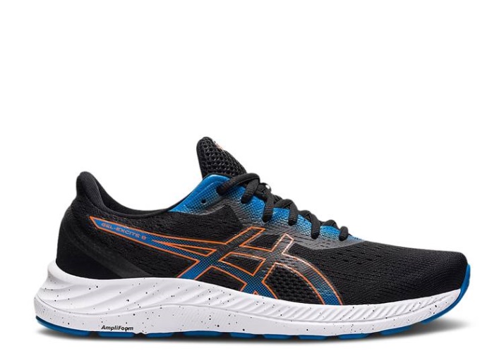 Asics Gel Excite 8 - Negro Caléndula Naranja
