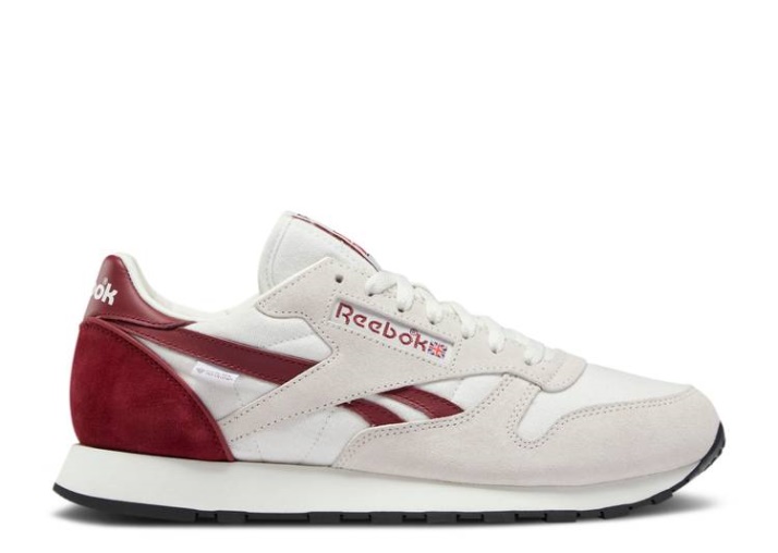 Reebok Classic Leather Gtx - Chalk Collegiate Burdeos