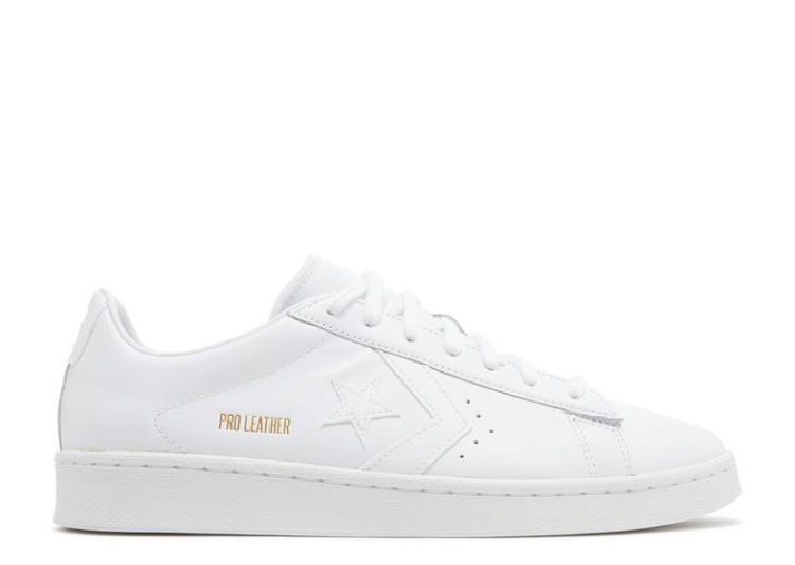 Converse Pro Cuero Bajas Blancas