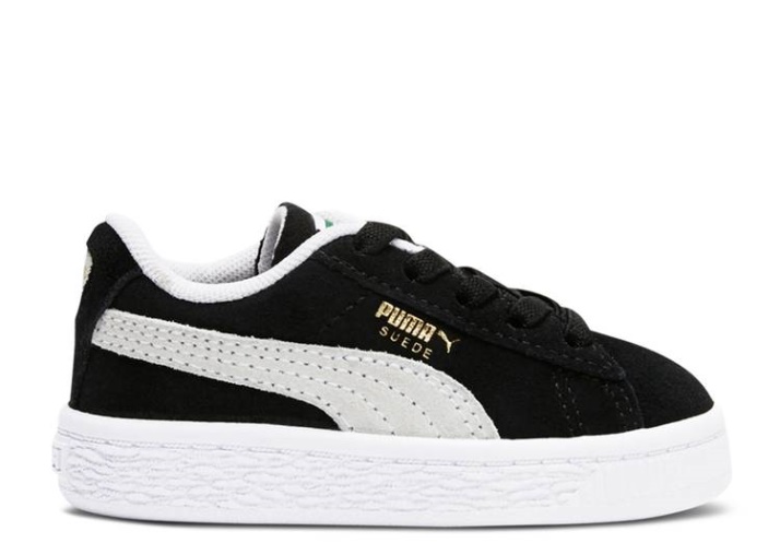 Puma Suede Classic 21 Infant - Negro Blanco