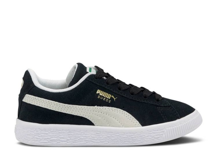 Suede Classic 21 Jr Negro/blanco