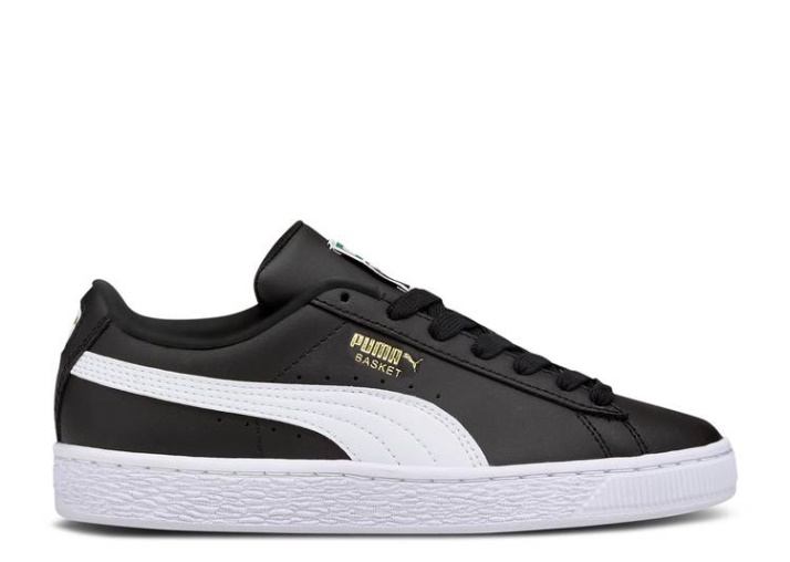 Puma Basket Classic 21 Jr - Negro Blanco