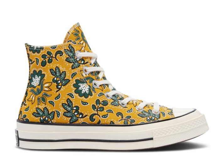 Converse Chuck 70 High - Cultura Estampados Dardo Dorado/garceta/fuego