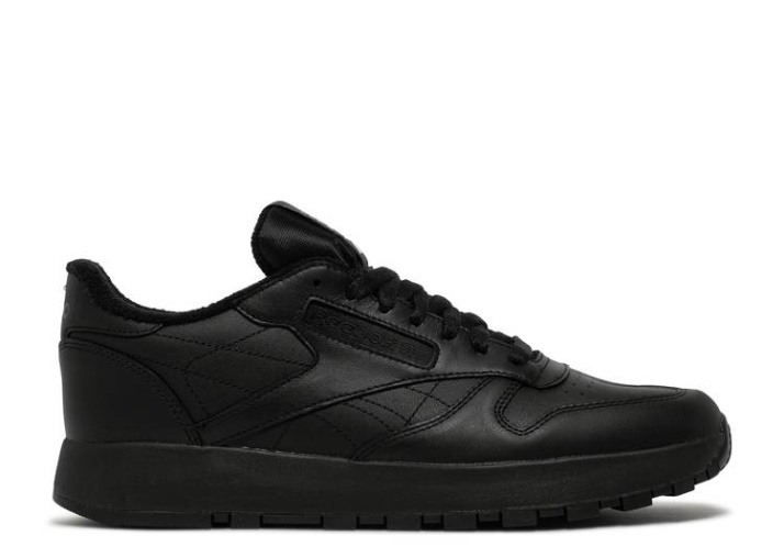 Reebok Maison Margiela X Classic Cuero Tabi - Negro