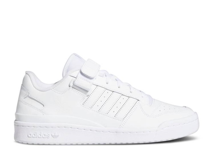 Adidas Forum Bajas - Triple Blanco