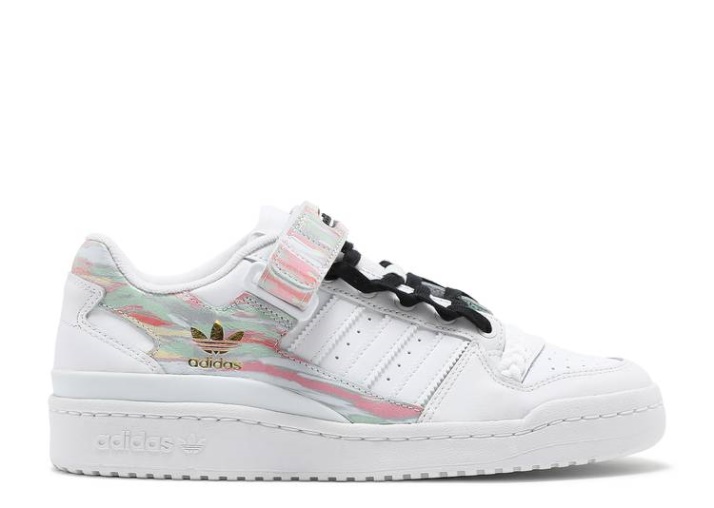 Adidas Wmns Forum Low - I Love Dance Cloud Blanco/verde Congelado
