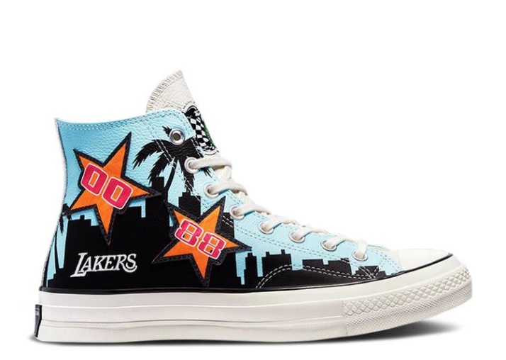 Converse Chinatown Market X Chuck 70 High - Chaqueta De Campeonato De Los Lakers