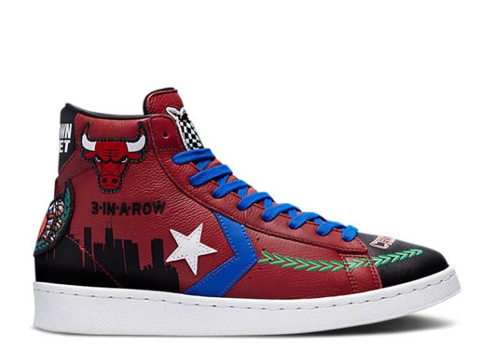 Converse Chinatown Market X Pro Leather High - Chaqueta Bulls Champion