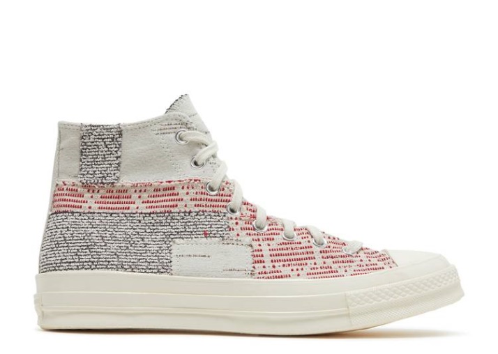 Converse Chuck 70 High - Sarga Patchwork/gris Claro/egret
