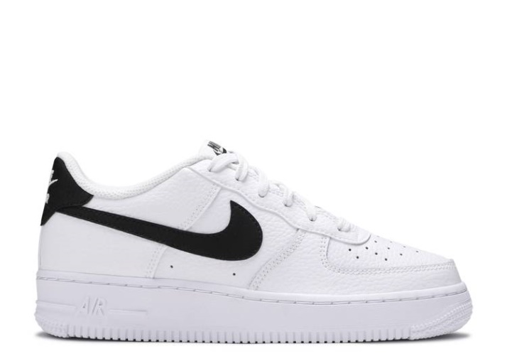 Nike Air Force 1 Gs - Blanco Negro