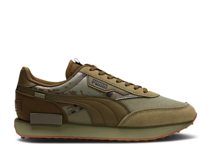 Puma Future Rider - Nyc Deli Green/dark Olive/gum