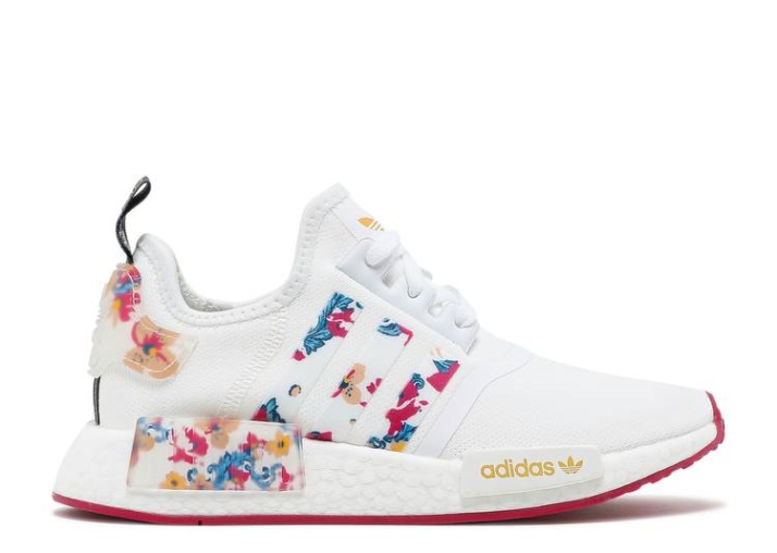Adidas Her Studio London X Mujer Nmd R1 - Floral Blanco/bold Pink/legend Ink