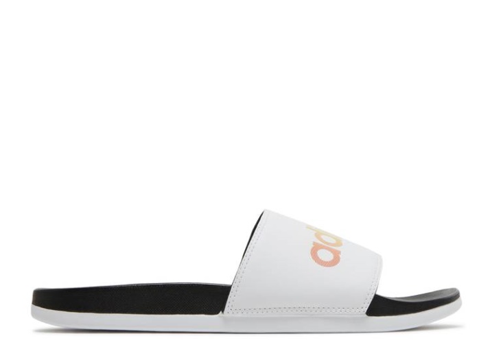 Chanclas Adidas Adilette Comfort - Blanco Multi