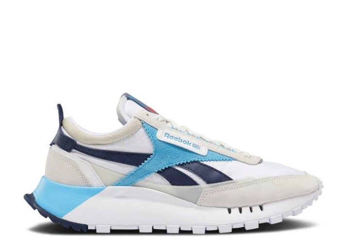 Reebok Classic Cuero Legado Blanco/tiza/vector Azul Marino