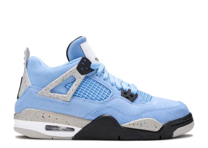 Air Jordan 4 Retro Gs - Azul Universitario