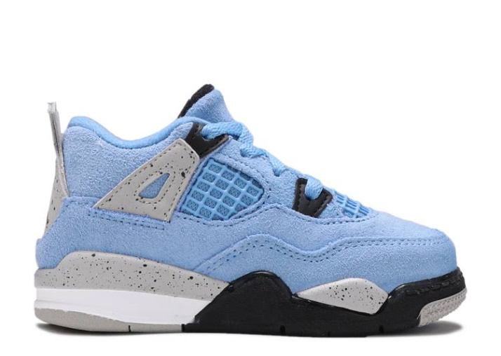 Air Jordan 4 Retro Td - Azul Universitario