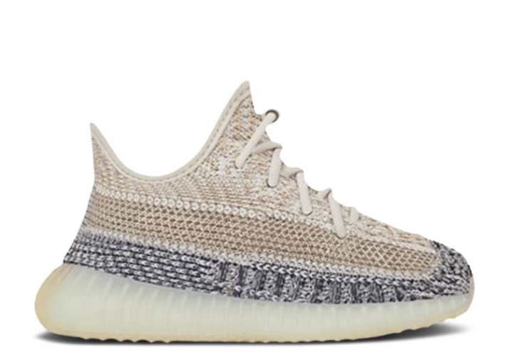 Adidas Yeezy Boost 350 V2 Infantes - Ceniza Perla