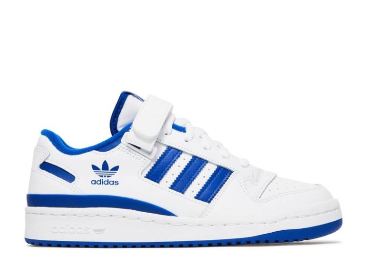 Adidas Forum Low J Azul Real/blanco