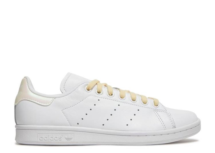 Adidas Mujer Stan Smith - Blanco Fácil Amarillo