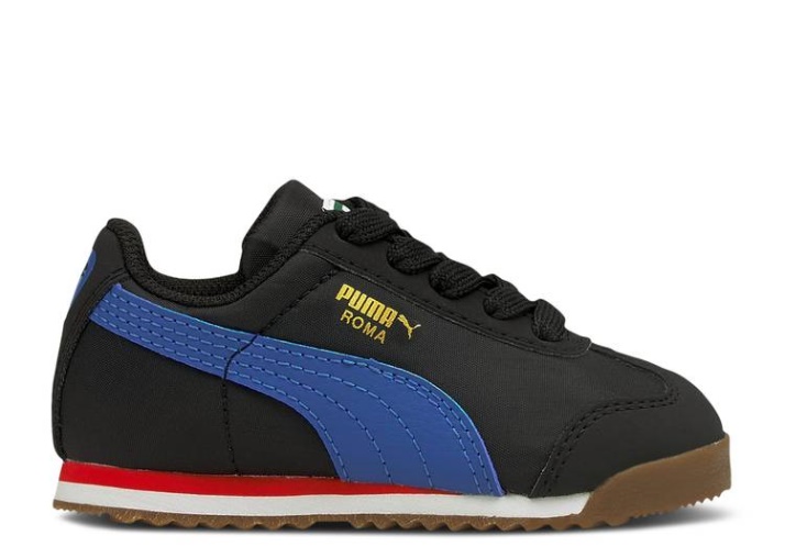 Puma Roma Basic Verano Infantil - Negro Zafiro Estrella