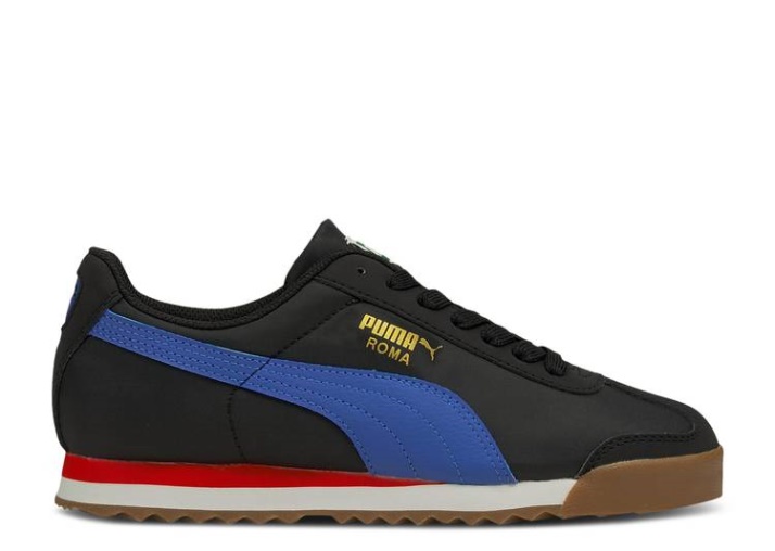 Puma Roma Basic Summer Jr - Negro Zafiro Estrella