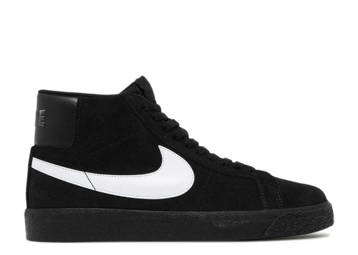 Nike Zoom Blazer Mid Sb - Negro Blanco