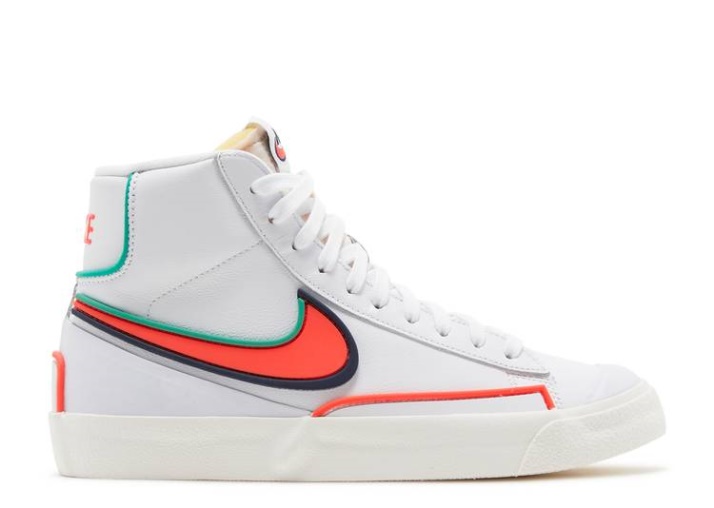 Nike Wmns Blazer Mid '77 - Infinite White Crimson