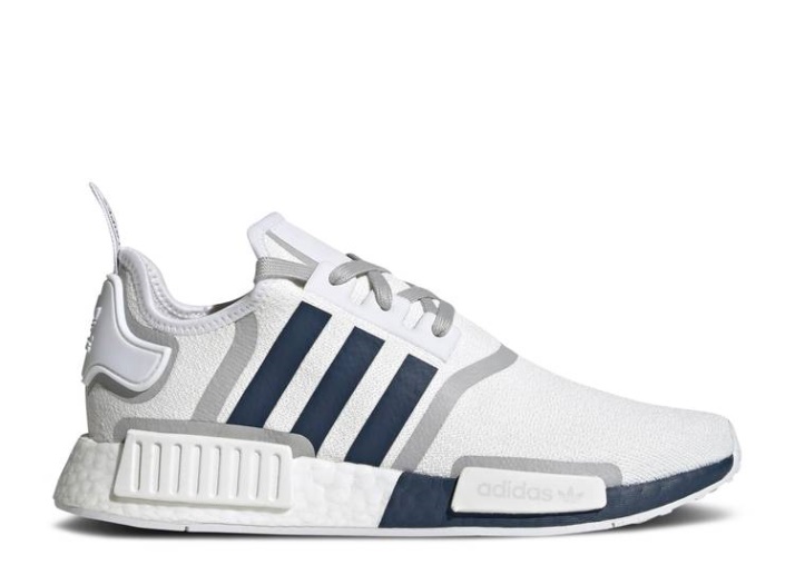 Adidas Nmd R1 - Blanco Tripulación Azul Marino