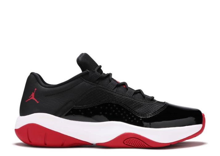 Air Jordan 11 Cmft Bajo - Criado Negro/gimnasio Rojo/blanco