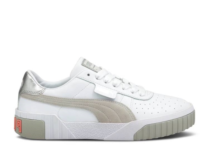 Puma Wmns Cali Soft Glow - Blanco Gris Violeta