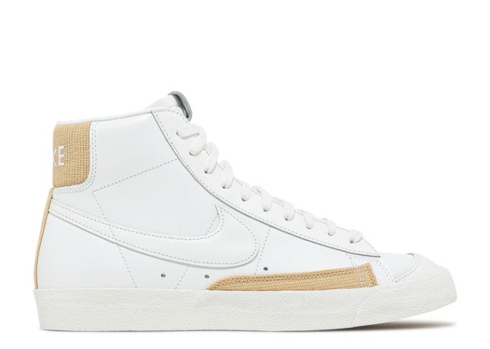 Nike Blazer Mid '77 Vintage - Blanco Goma Marrón Claro
