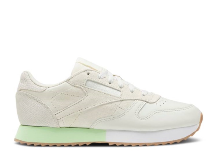 Reebok Wmns Classic Cuero Ondulado - Tiza