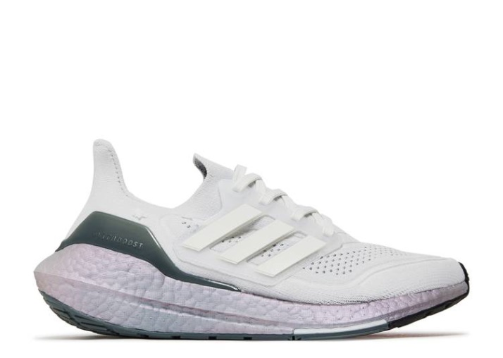 Adidas Ultraboost 21 J - Blanco Cristal Plata