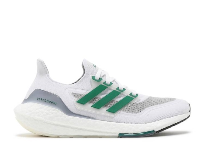 Adidas Ultraboost 21 - Blanco Sub Verde