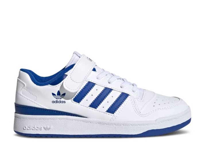 Adidas Forum Low J Blanco/azul Real/blanco