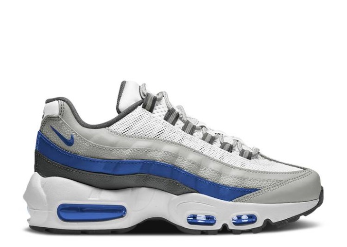 Nike Air Max 95 Recraft Gs - Blanco Game Royal