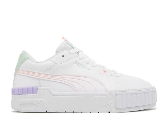 Puma Wmns Cali Sport - Pastel Mix White/elektro Peach