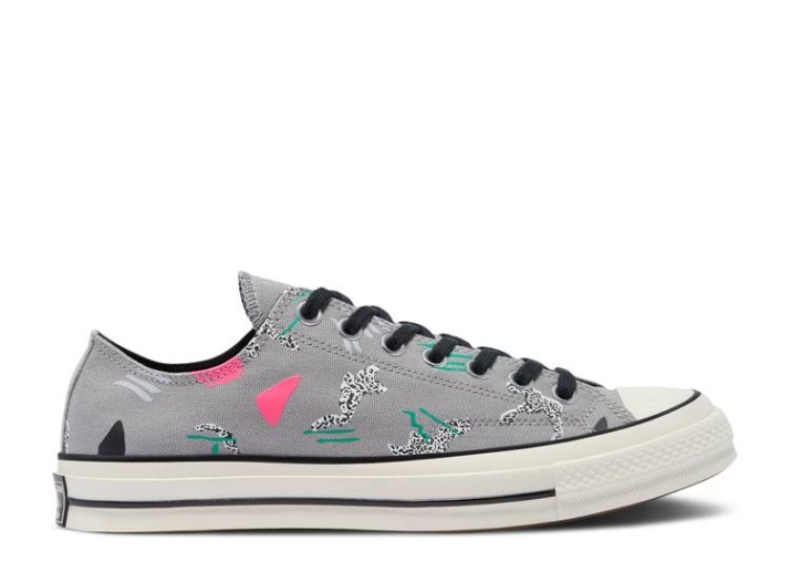 Converse Chuck 70 Low - Archive Skate Print Dolphin/hyper Pink/black